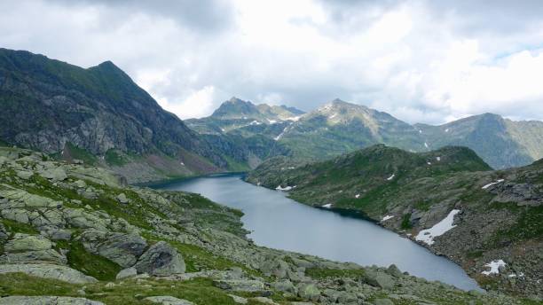 istock Lake in the high mountains 1168039541