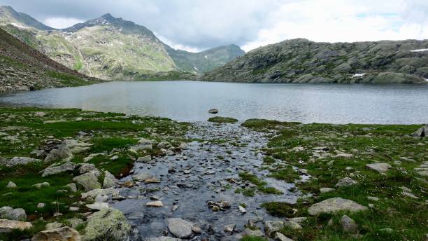 istock Lake in the high mountains 1168039785