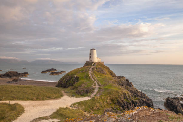 istock A  lighthous,on Llanddwyne Island, Anglesey in Wales. 1168044401