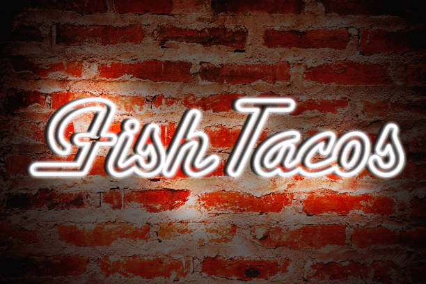 istock Fish Tacos Neon Sign 1168046160