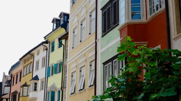 istock house facades in Bozen, Tirol 1168046167