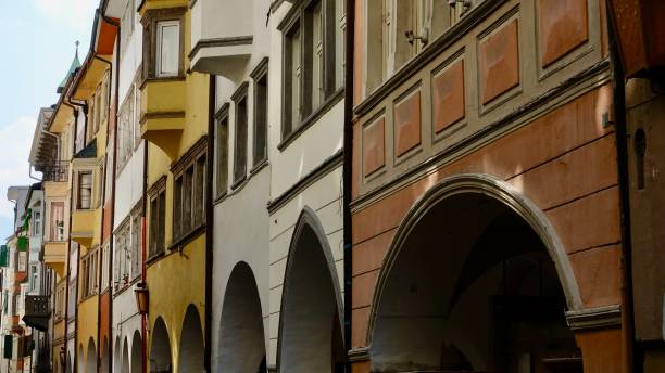istock house facades in Bozen, Tirol 1168046286