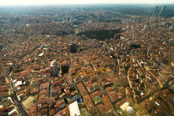istock View on the city downtown and skyscrapers 1168047697