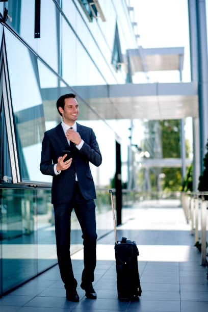 istock Handsome  man arriving at the hotel 1168049385