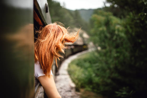 istock Adventure travel by train 1168059597