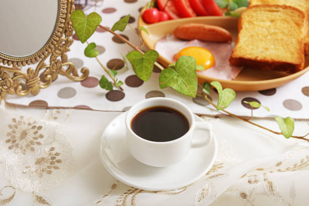 Picture of delicious meals served on the dining table