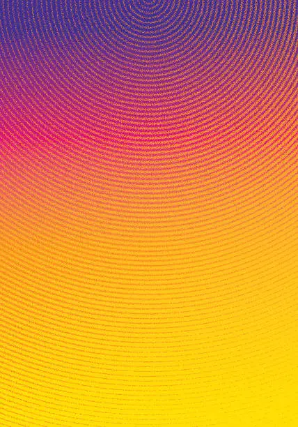 Vector illustration of Colorful Striped Gradient background