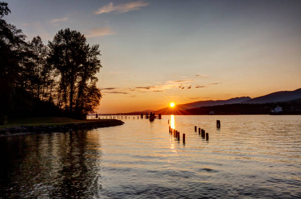 istock sunset view from Barnet Marine Park, Burnaby, BC, Canada 1168077378