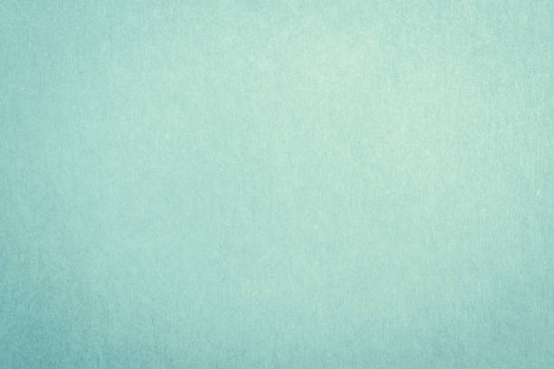 переработанная крафтовая бумага текстурированного фона в светло-зеленом голубом синем цвете - art fiber old page old paper стоковые фото и изображения