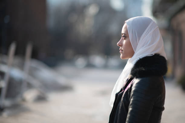 Somber Muslim Women