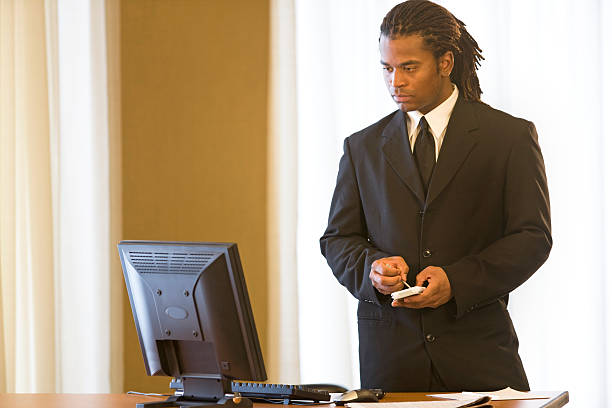 istock African American Businessman At Work 116808360