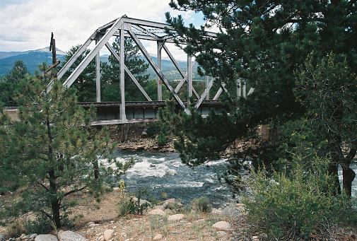 Railroad Bridge Campground River Site Near Buena Vista, Colorado