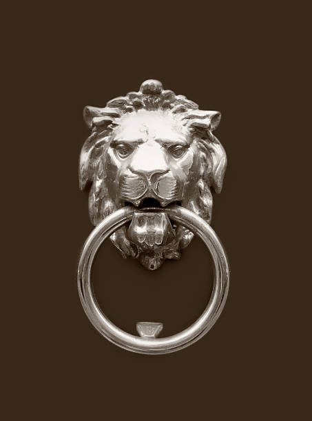 istock Doorknocker with head of lion 1168115894