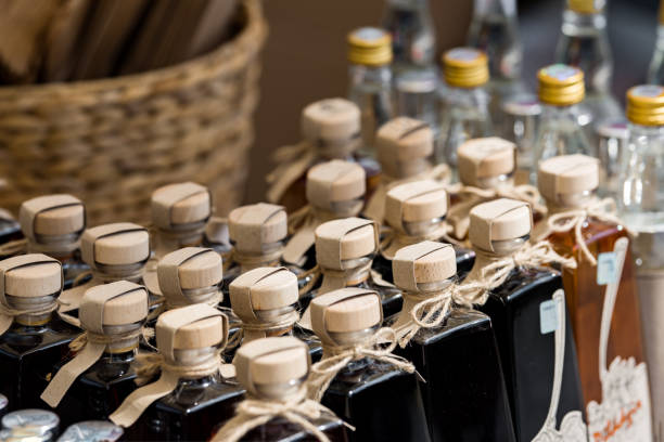 istock Many bottles of alcohol 1168116964