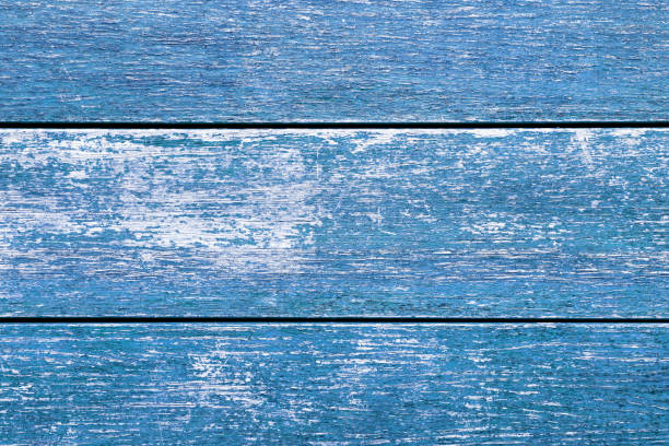 vintage niebieski trudnej sytuacji drewna tle - driftwood wood weathered plank zdjęcia i obrazy z banku zdjęć