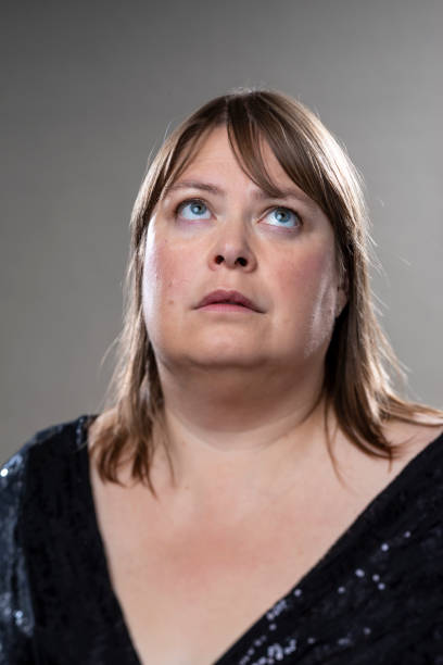 istock Big real woman in despair 1168122518