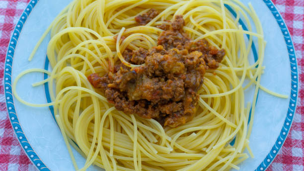 istock Spaghetti Bolognese Pasta in Plate 1168124729