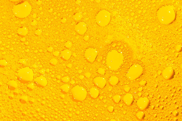 istock Golden bubbles and foam as background or texture. 1168125998