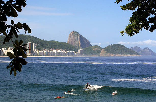 istock Surfing in Copacabana Beach 116812606