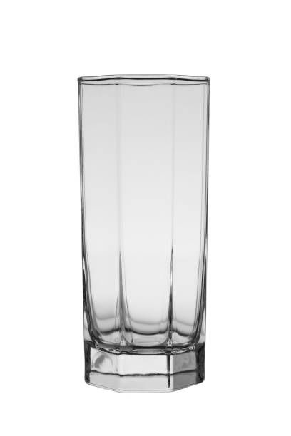 istock the empty glass glass for soft drinks, an unusual form isolated on a white background 1168142376