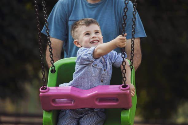 istock Single father and son hanging out outdoors 1168142737
