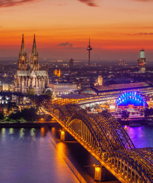 istock Bridge and the Dom of Cologne 1168142899