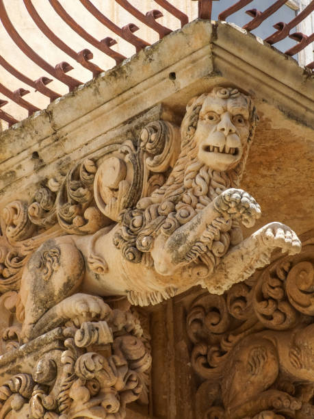 istock architectural detail in Noto 1168147987