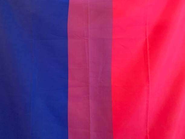 Flag of Bisexuals stock photo