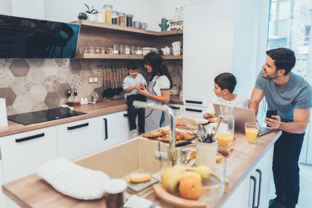 istock Family day at home 1168164536