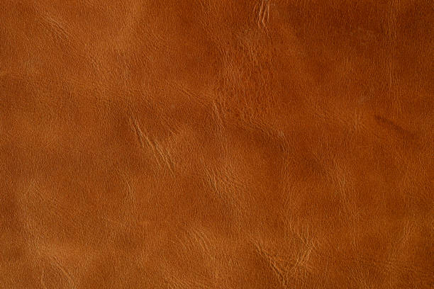 istock light brown or orange genuine leather texture background, genuine leather 1168168743