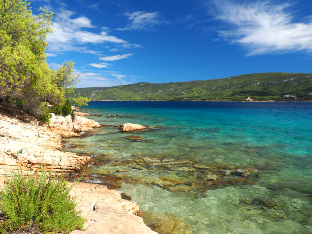 istock Scenic Adriatic Beach on Hvar island 1168169876