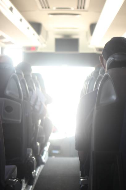 istock Seat of a bus 1168169991
