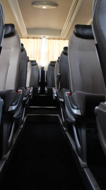 istock Seat of a bus 1168170057