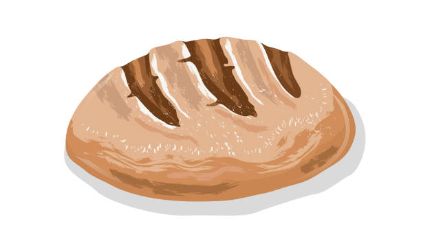 Ilustración de Pan De Centeno Rústico Pan Negro Redondo Horneado Crujiente De Grano Entero Pastelería Fuente De Carbohidratos y más Vectores Libres de Derechos de Pan de masa fermentada - iStock Ilustración de Pan De Centeno Rústico Pan Negro Redondo Horneado Crujiente De Grano Entero Pastelería Fuente De Carbohidratos y más Vectores Libres de Derechos de Pan de masa fermentada - iStock