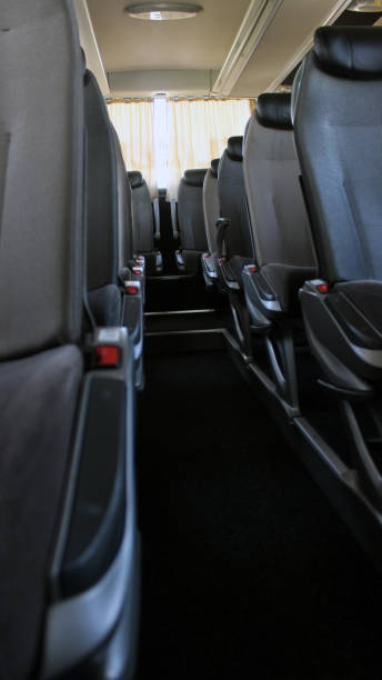 istock Seat of a bus 1168170743