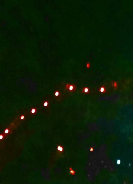 istock Outdoor lights and celebration.. background light texture 1168173148