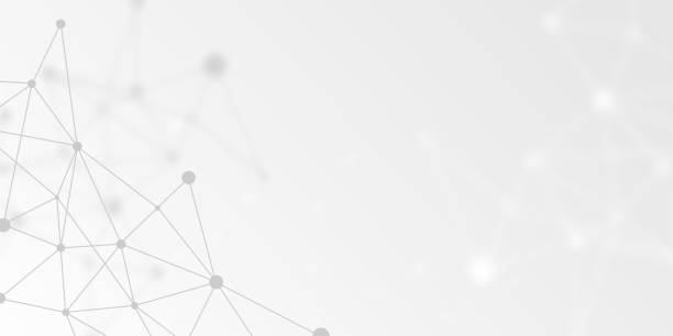 istock Abstract futuristic crypto blockchain. Dots and shapes in triangles. Modern digital technology concept texture for banner or web design 1168173700