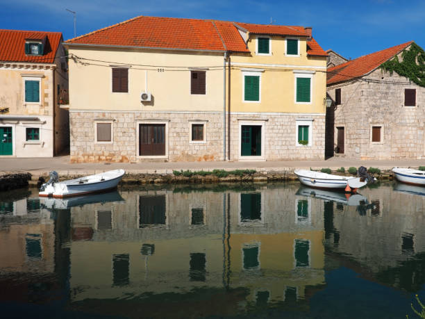 istock Morning tranquility in Vrboska 1168176948