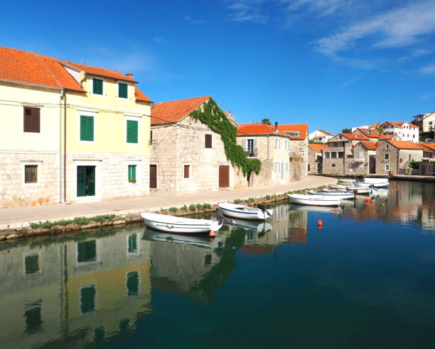 istock Morning tranquility in Vrboska 1168177004