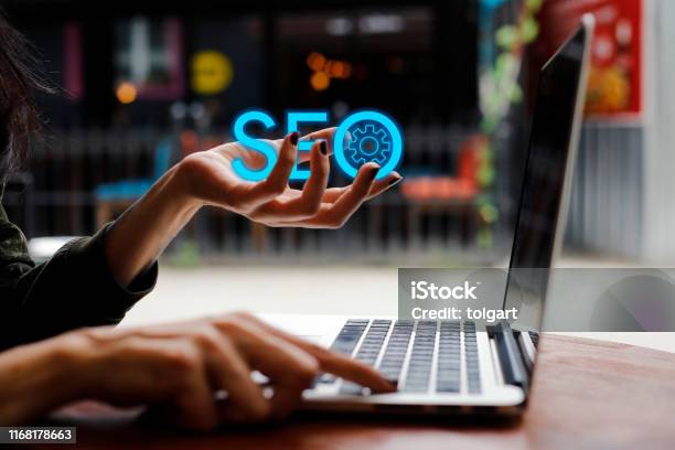 Search Engine Optimization Concept Stock Photo - Download Image Now - Search Engine, Marketing, Business