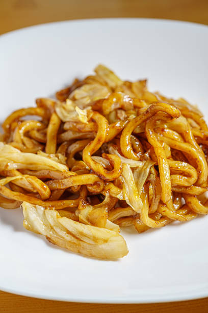 istock Japanese fried noodles 'Yakiudon' 1168181027