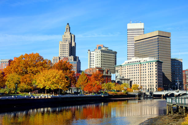 Autumn in Providence, Rhode Island Providence is the capital and most populous city of the U.S. state of Rhode Island and is one of the oldest cities in the United States. providence rhode island photos stock pictures, royalty-free photos & images