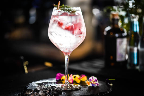 istock tonic gin with  fresh raspberry and rosemarie plant 1168186997