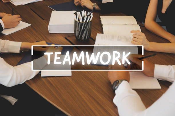 istock Teamwork. People in Discussing About Meeting 1168200392