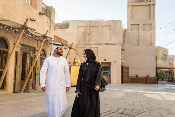 istock Arabian couple dating in Dubai 1168210440