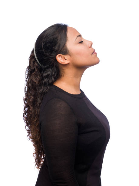 istock Young latin woman with eyes closed 1168214877
