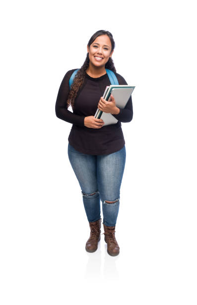 istock Confident young woman going to school 1168214950