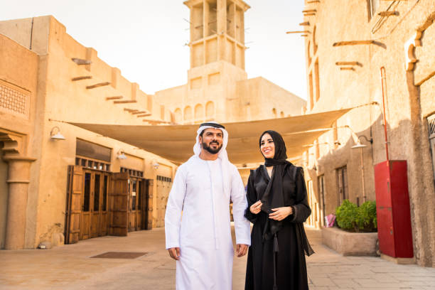 istock Arabian couple dating in Dubai 1168216271