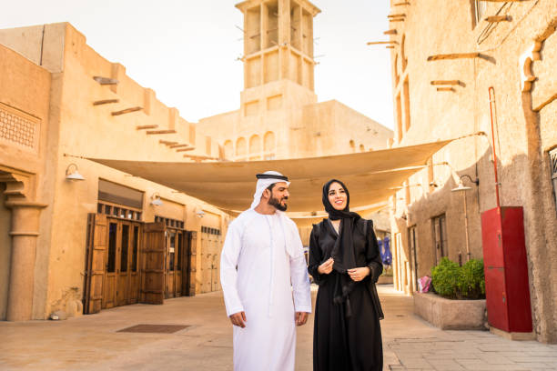 istock Arabian couple dating in Dubai 1168219725