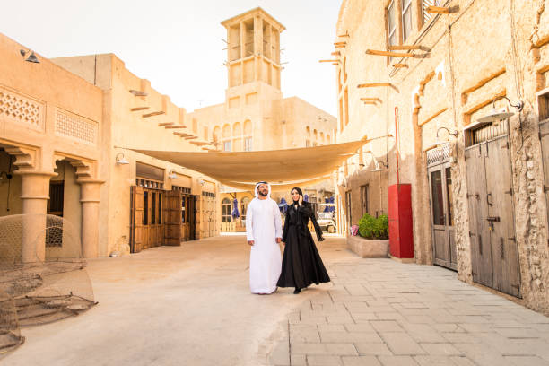 istock Arabian couple dating in Dubai 1168220085
